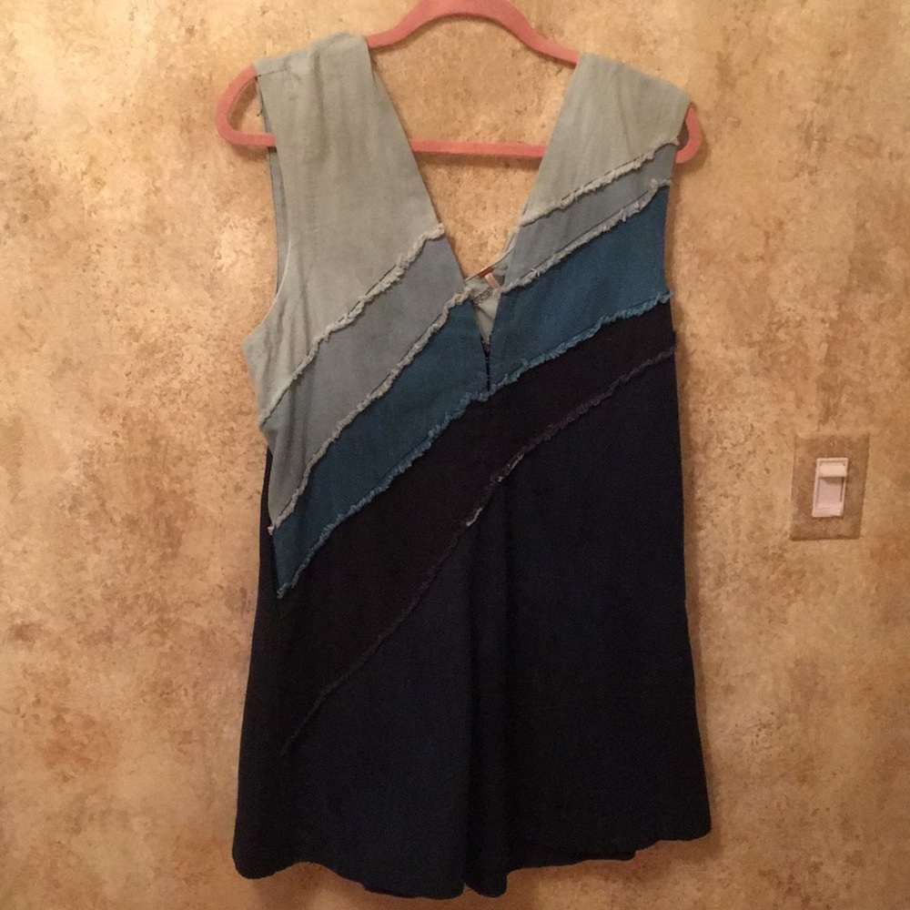 Free People Denim Mini Dress